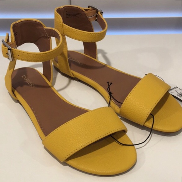Shoes - Yellow Sandals